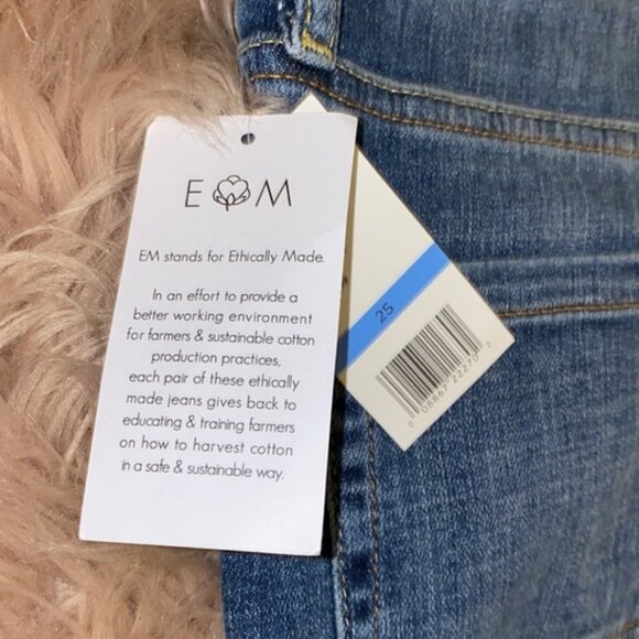 Ella Moss | Womens Body Sculpt Ankle Cropped Denim Jeans - Picture 8 of 10